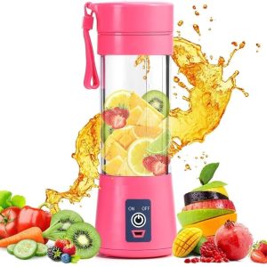 Portable USB Rechargeable Juicer Blender – Mini Smoothie Maker